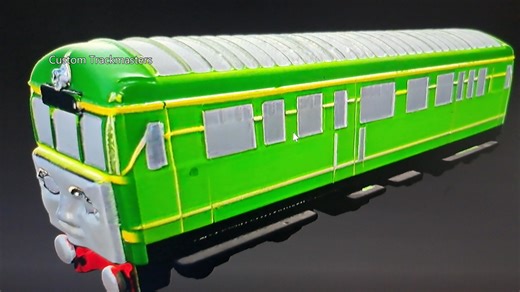 Tomas Trackmaster Daisy 3D Model Overview