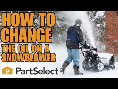 How to Change the Oil in a Snowblower: Your Step-by-Step Guide and FAQ on Snowblower Oil
