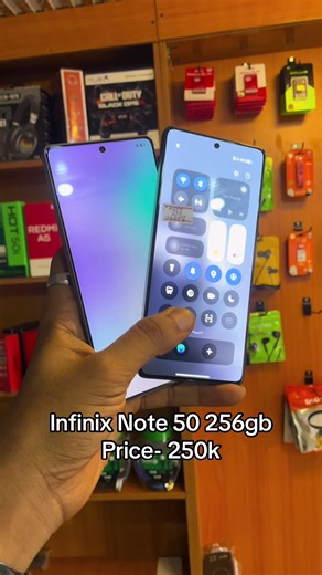 Infinix Note 50 256gb Price- 240k #smartphone #android #unboxing #fyp #infinix Join our telegram for sweet deals https://t.me/nexedgadgets