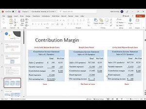 Managerial Accounting Chapter 5 PPT