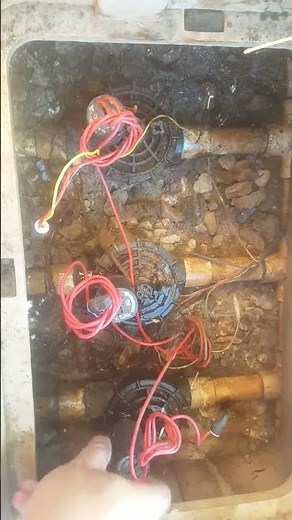 How to turn off the irrigation valve manually