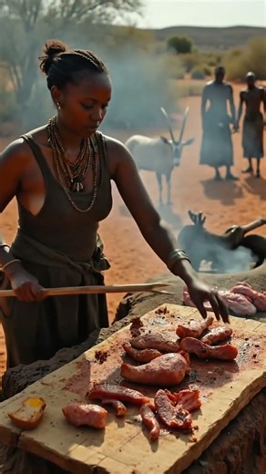 Wild Tribes Kitchen: Primitive Goat Skewers #wildtribeskitchen #shorts #viralshorts #fyp #trending