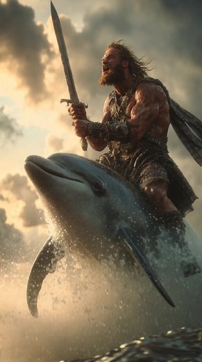 Before gunpowder, before jet skis, there were kilts — and dolphins. According to tongue-in-cheek Highland legend, The Kilted Dolphin Riders were Scotland’s most daring sea warriors, who would charge Viking longships astride trained dolphins. No saddles, no reins — just “pure hydrodynamic suction.” Their bold tactics struck fear into Norse invaders, who described them as “sea demons rising from the surf.” These semi-aquatic Scots became the stuff of legend — their clan names whispered through tav