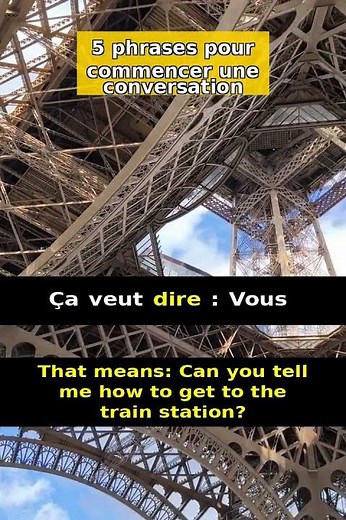 6 Minutes de Franais: 5 phrases pour commencer une conversation