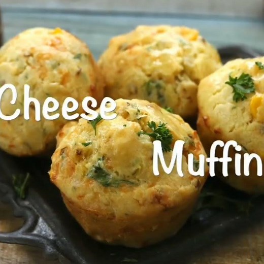 cheese muffin recipe | how to make cheese muffin |