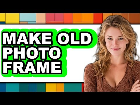 How to Make Old Photo Frame New (updated)