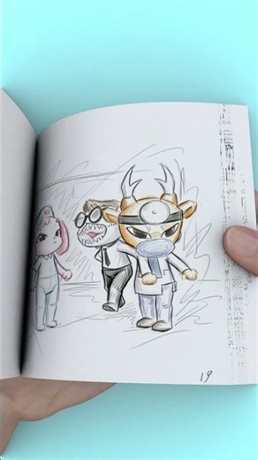 NURSE Called for Backup vs DR HARLOW and Anomalies! INSANE Flipbook #Flipbook #Creativity