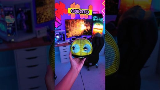 World s first emotional glowbot 😱 this is OBBOTO #setup #boboto #gameroom #techhouse #techtrends | Karen VARDANYAN