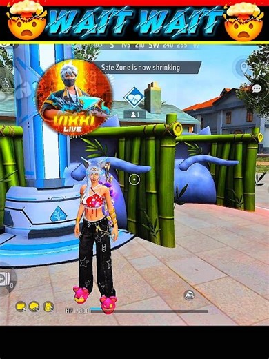 #garenafreefire 1 Hp me 😭 😢 diya revive🥀😭😪 support kero🙏🙏 bahan ko plz #freefire #shorts #viral