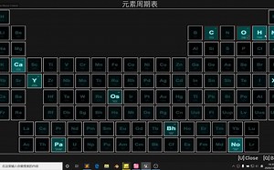 虚幻ue4项目Learnbgame新功能化学元素周期表
