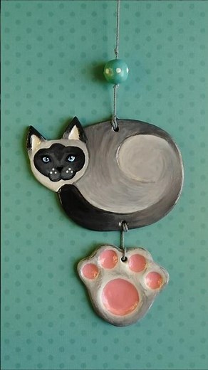 Tutorial - Siamese Cat Pendant