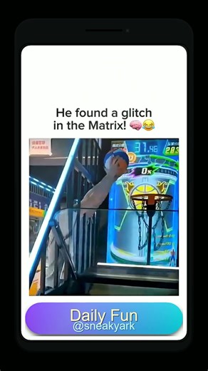 He Found a Glitch in the Matrix! 🧠🏀