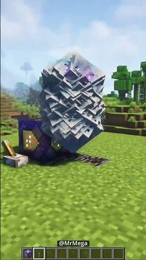 How to make Satisfying End Crystal in Minecraft #shorts #minecraft #minecraftsatisfying