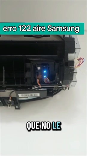 ERROR 122 el aire Samsung inverter es igual a el parpadeo de los iconos reloj y configuración #hashtagerroresamsung | Servicio Tecnico Domifrio MEJIA