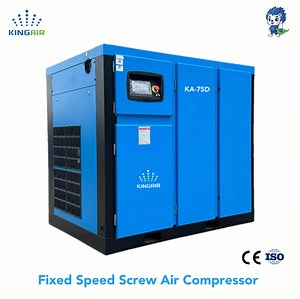 [Hot Item] 55kw 75HP 8bar Fixed Speed Screw Air Compressor