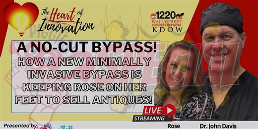 How A New Innovative No-Cut Leg Bypass Is Saving Legs