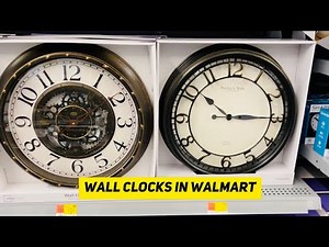 WALL CLOCKS IN WALMART