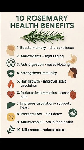 Rosemary Health Benefits
