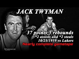 Jack Twyman - 37 points 5 rebounds - SHOOTING CLINIC!