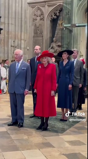 Royals Perform 'God Save The King' at Commonwealth Service