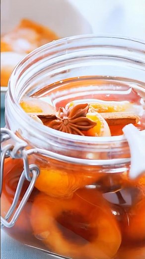 Peaches in Spiced Syrup ⭐ #Peaches #Spiced #Syrup