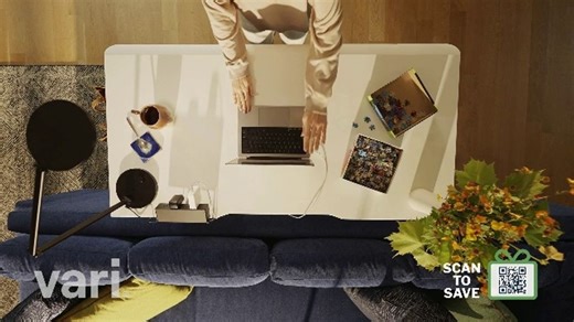 Vari Holiday Sale TV Spot, 'Workspace Upgrades: Save up to 25%'