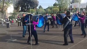 Check out Tri-City Percussion's System Blue Professional Bass Drum Feature. #systemblue #family #wgi | System Blue