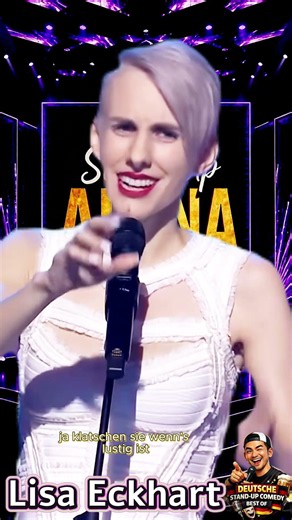 😂 Lisa Eckhart – Wenn schwarzer Humor auf brillante Provokation trifft!#lisaeckhart#comedy 10