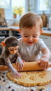 Cute Baby Cooking Time 😍🥰 | Adorable Little Chef Viral Video