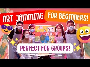 Art Jamming Team Bonding Event (Perfect For Beginners!) | FunEmpire Stories