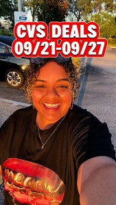 CVS deals 09/21-09/27 plus a small freebie 😛 #cvs #cvsdeals #cvspartner #cvscouponing #couponing | Couponingwithlexa