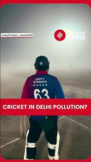 Delhi Pollution: How Residents Protested Against Pollution By Organising A Cricket Match