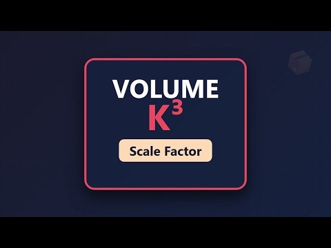 Volume Ratio and Scale Factor Explained | Geometry (k³)