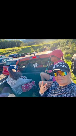 This was a super fun ride from the meetup place to the trailhead… Cold morning but we enjoyed it! #hikingadventures #hiking #hike | Rossy Ross