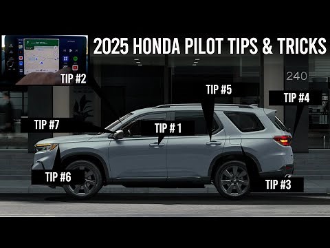 2025 Honda Pilot Tips and Tricks