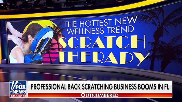 Professional back-scratching business takes off in Florida