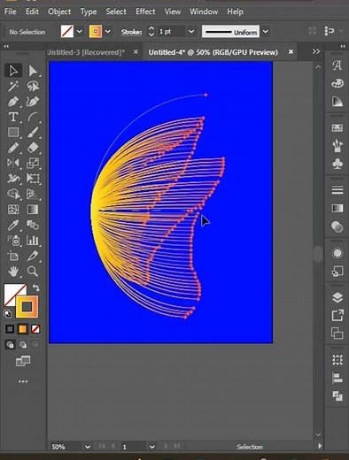 How to make Butterfly Vector Design in adobe illustrator | Adobe Photoshop Design tutorial