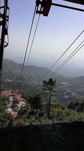 Mussoorie Ropeway Ride | Pure Natural Sound | Scenic Hills View Uttarakhand
