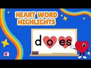 3-Minute Lesson for Sight Word DOES | UFLI Lesson 63 Irregular Heart Word | Great for Review!