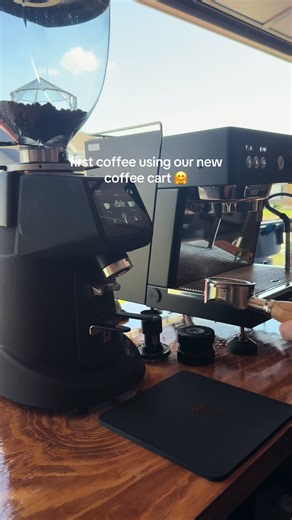 Celebrate with a Latte from Our New Coffee Cart