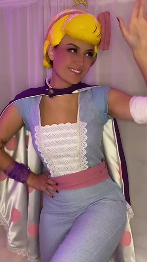 Creative Bo Peep Cosplay from Toy Story 4