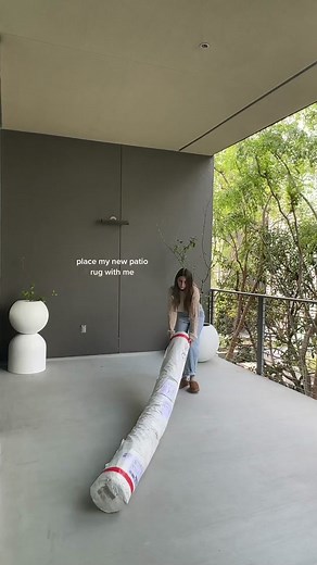 new patio rug Still a lot to do / get new furniture for out here, but loving my new rug