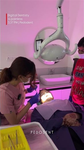 Dentistry is painless now ! #ludhiana #painlessdentistry #pedodentludhiana #drgagandeep