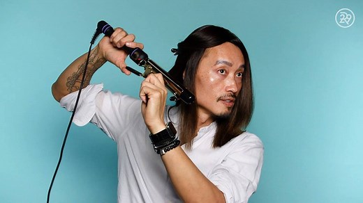 Celebrity hairstylist Anh Co Tran puts on a wig to show us how to get those PERFECT carefree waves 〰️ | Refinery29