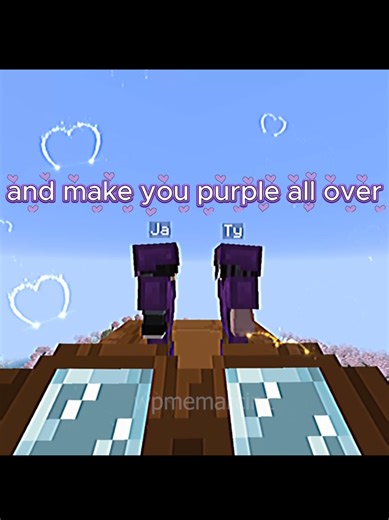 YOU'RE BLUE I'M RED MINECRAFT EDIT - by me #fyp #minecraft #love #blue
