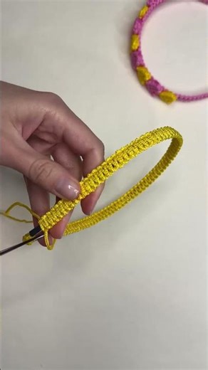 How to Make a Macrame Headband 💛 | Easy DIY