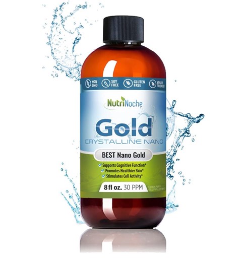 Colloidal Liquid Gold Supplement by Nutrinoche - 30 PPM - Etsy