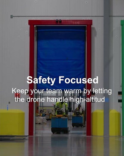 Corvus One for Cold Chain | Autonomous Inventory Drone for Freezer Warehouses