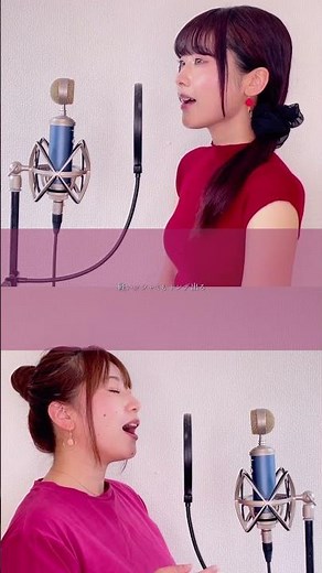 姉妹がハモって歌う歌う"リンゴの唄 / 並木路子" Part2 🍎