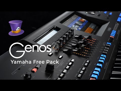 Genos 2 ★ Yamaha Free Pack ★ description of installation of several Packs in the keyboard